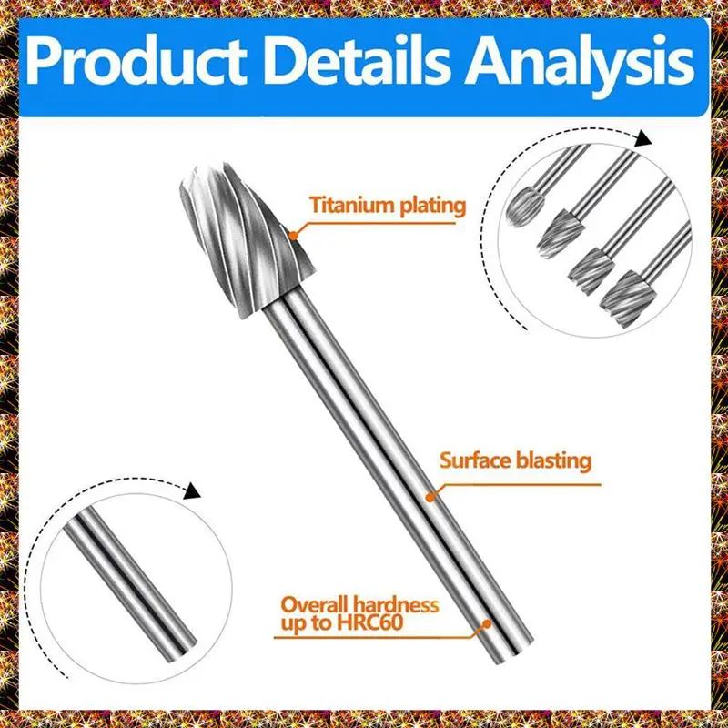 النقش مثقاب الخشب النقش راوتر مع 1/8 "(3 مللي متر) عرقوب أداة دوارة الملحقات Fordiy النجارة