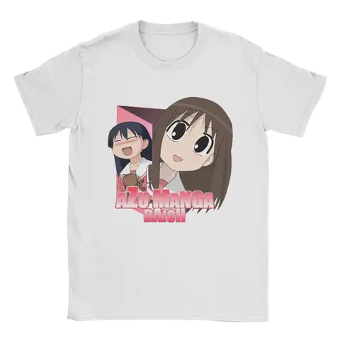 Hipster Osaka Autistic Azumanga Daioh T-Shirt Men Round Neck Pure Cotton T Shirt  Short Sleeve Tee Shirt Birthday Present Tops