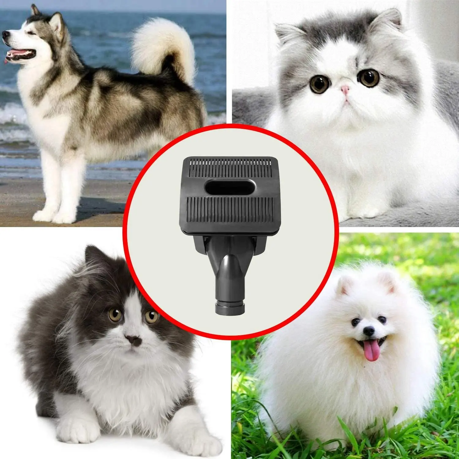 ペットのヘアブラシ,フレキシブルエクステンションホース,dyson v15,v11,v10,v8,v7,dog,cat用の交換部品