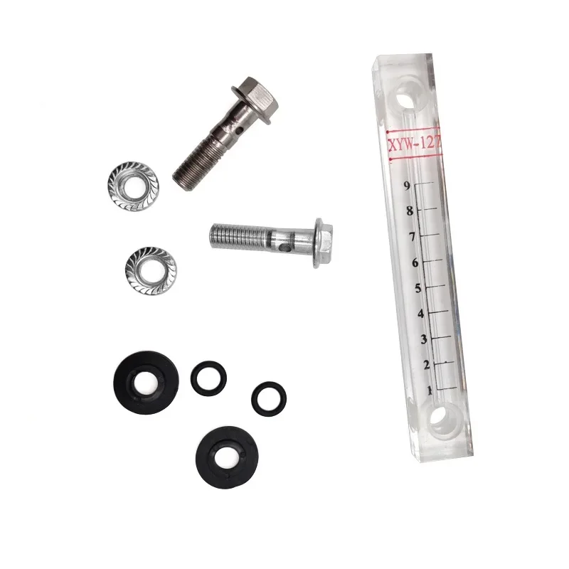 Medidor de nivel del tanque de aceite hidráulico Medidor de nivel de aceite Medidor de nivel de agua Regla XYW150 Acrílico