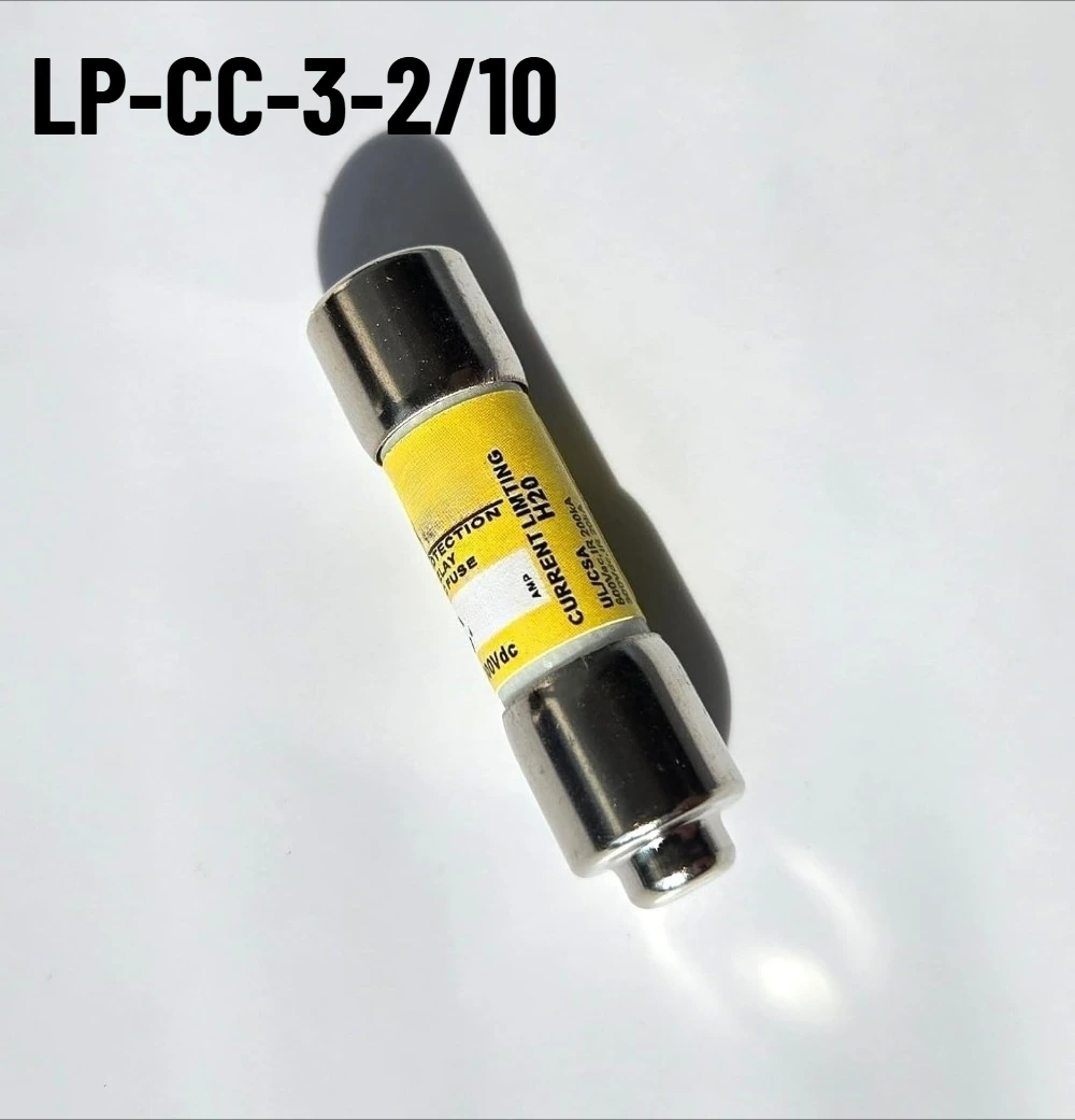 10PCS LP-CC-3-2/10 Fuse, 3.2A 600VAC Class CC Current Limiting Time Delay Fuse Brand New Original Box