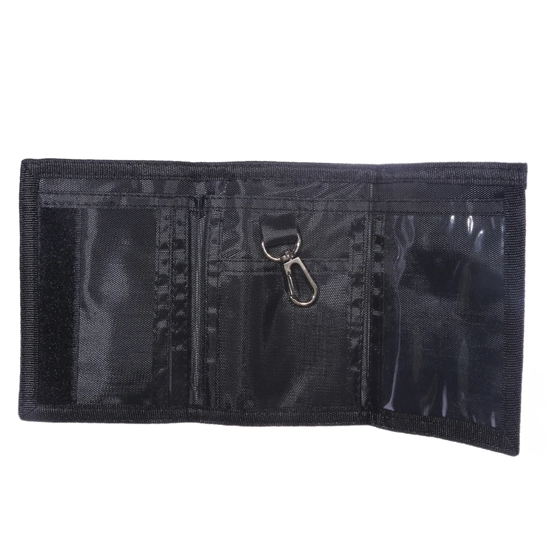 Casual Wallet for Men Women Credit Card/ID Holder Inserts Coin Purses Foldable Canvas Kids Wallet Novelty Money Bag Purse Zipped