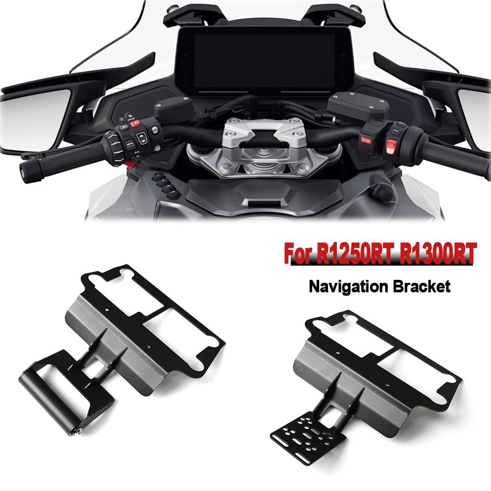 

For BMW R1250RT R1300RT K1600 GT GTL B Grand America Motorcycle Mobile Phone GPS Holder Stand Navigation Bracket Mounting kit