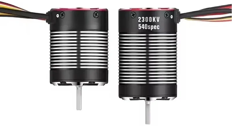 2300KV  Waterproof 2-in-1 Brushless Motor & ESC, Sensored for 1/10 RC Crawler Truck