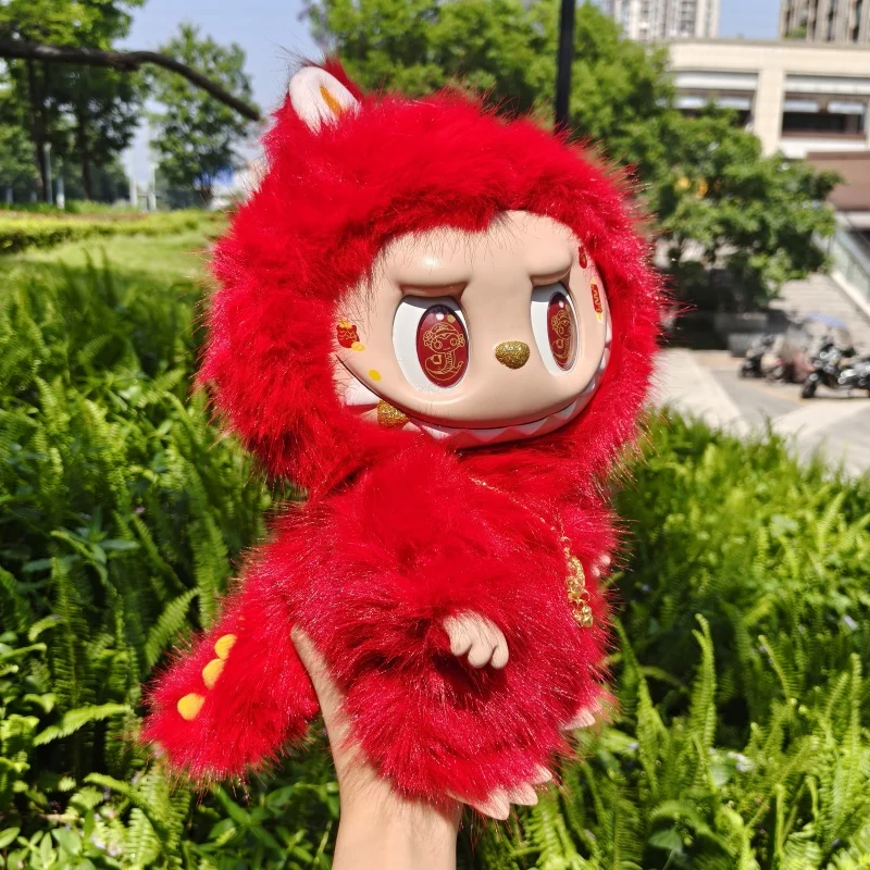 

Replica 38cm Zimomo Big Angel Creative Blind Box Models Figure Vinyl Hot Sale The Monster Labubu Seriespendant Festival Toy Gift