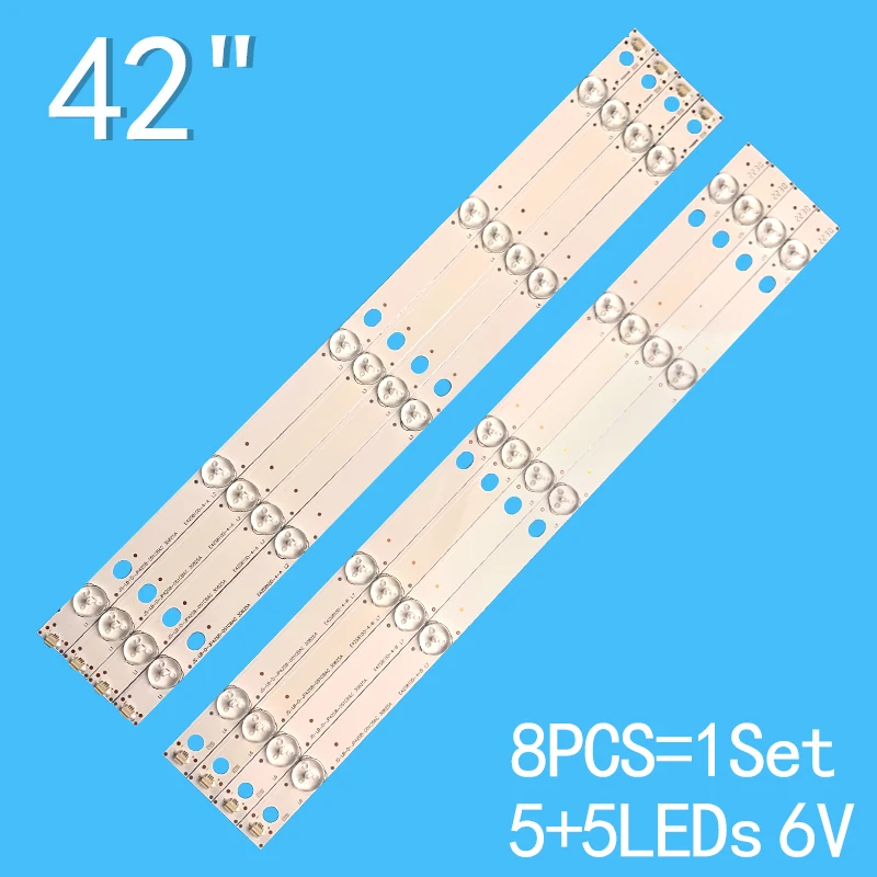 

LED backlight strip For LT42N530A 42C560 T420HVN04.3 JS-LB-D-JP42S8-051CBAC 30825A LED42C360 425560