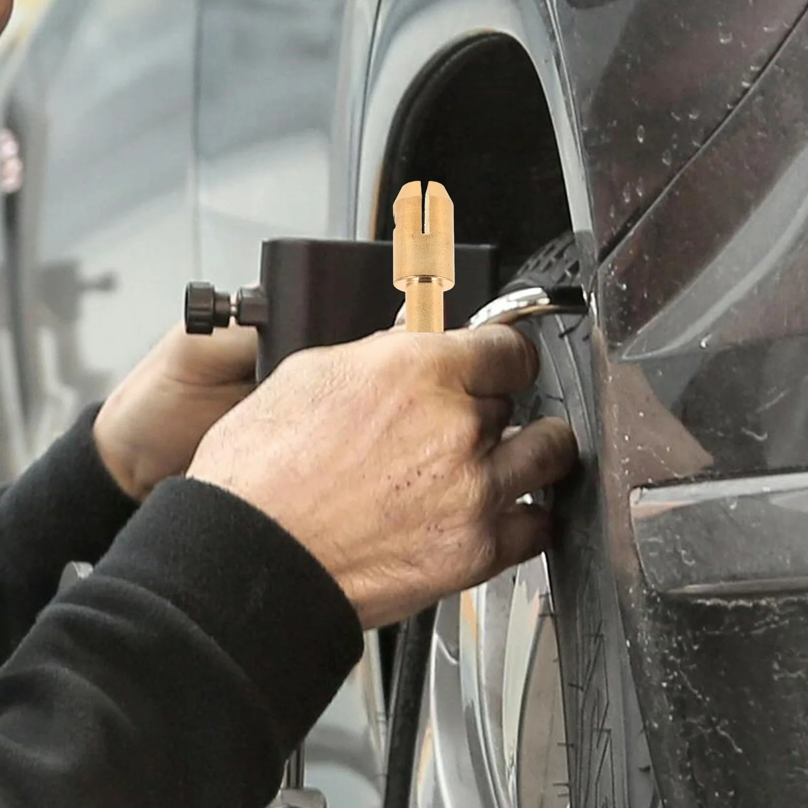 Mandril de soldador de ponto para reparo de carroceria, ferramenta de remoção de amassados, eletrodo de cobre, equipamento de manutenção automotiva, reparo corporal