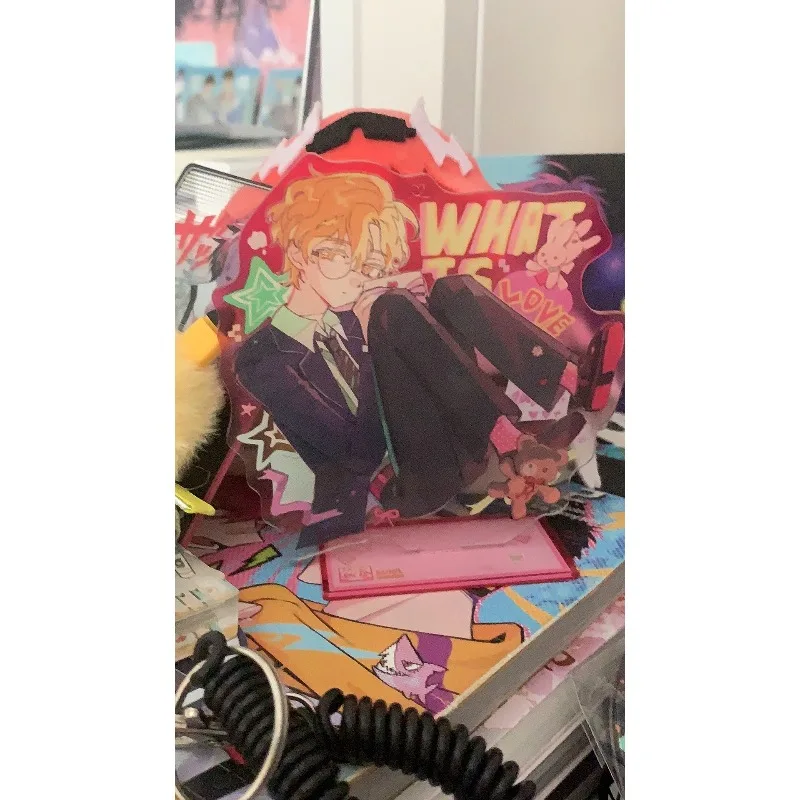 2025 لطيف أنيمي التلفزيون الغريبة المرحلة لوكا عمل الليزر الاكريليك حامل نموذج اللعب الهدايا لمحبي