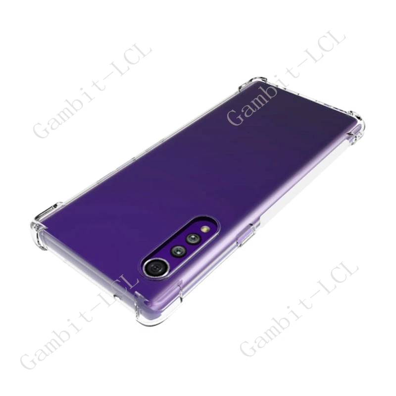 Anti-Falling Case For LG Velvet 5G 2020 6.8" LM-G900N LM-G900 LM-G900EM Soft TPU Original Shockproof Back Cover ON LG Velvet view 6