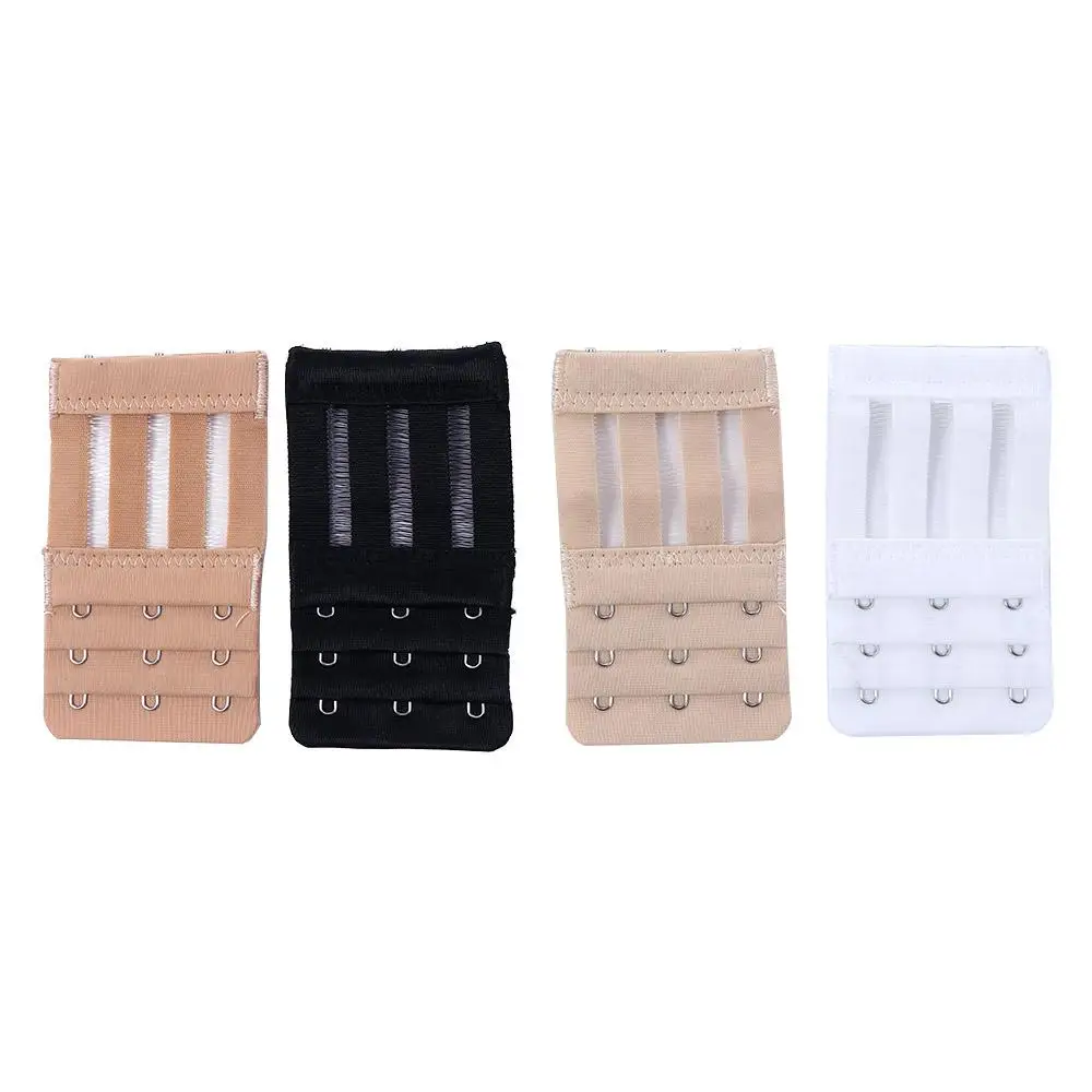 Lingerie Strap Bra Extenders DIY 3 Hooks 3 Rows Bra Extension Buckle Bra  Extenders Strap Lingerie Strap Intimates Accessories