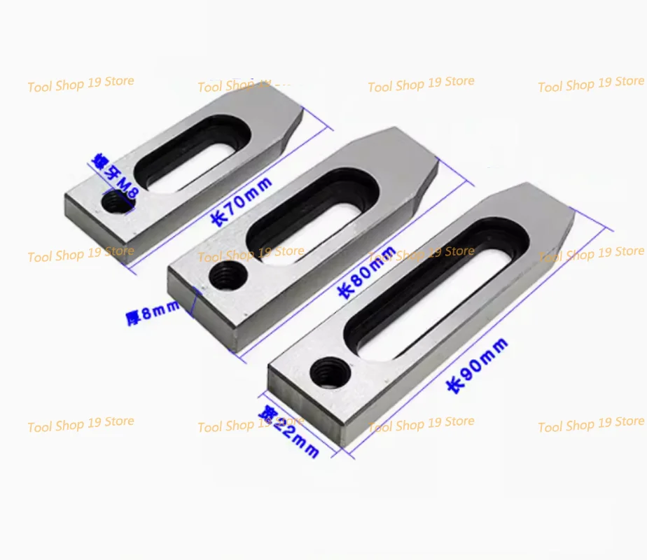 WEMD Clamp Tool CNC Wire EDM Machine Stainless Jig Holder Stainless Steel M6 M8 M10 Slow Wire Machine Pressure Plate 1PC