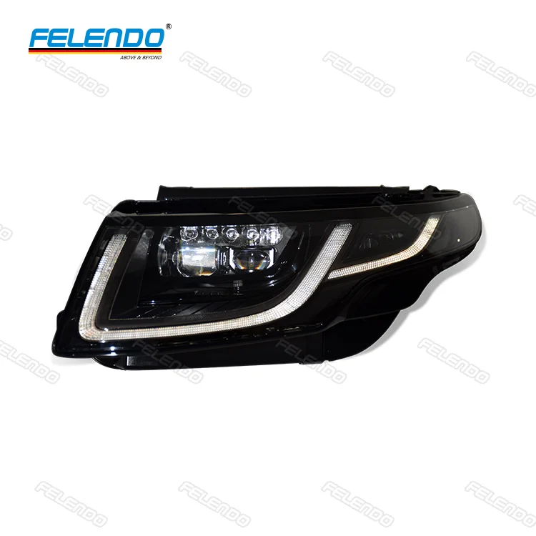 FELENDO Hot Sale for Range a Rover Evoque sport headlight 2012-2019 Car HID XENON Dynamic Flashing Upgrade LED Headlamp