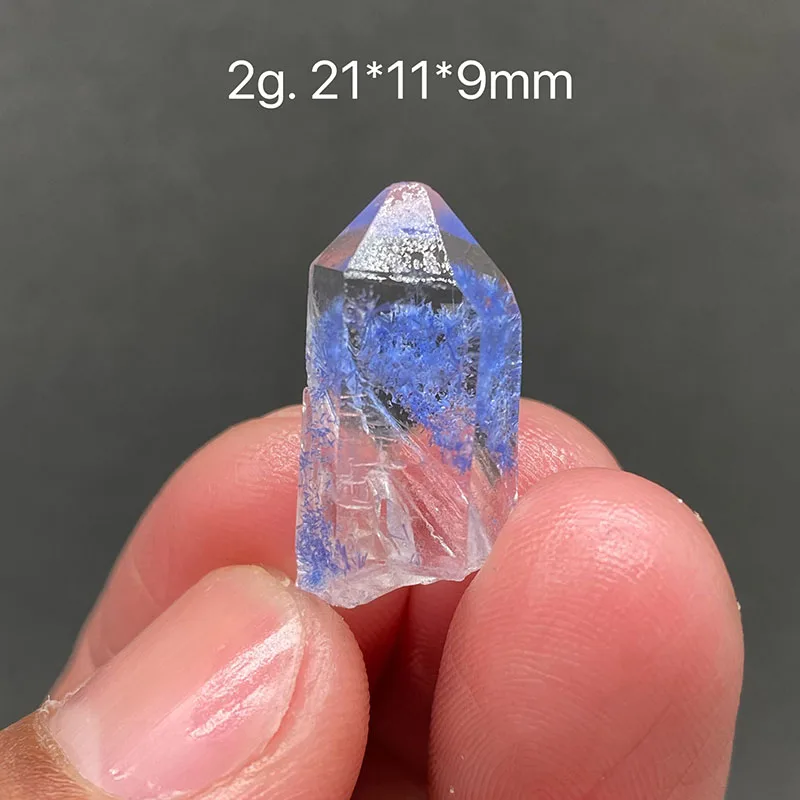 100% NaturalKyanite gemstone specimen, blue crystal filaments in the crystal, jewelry accessories beads