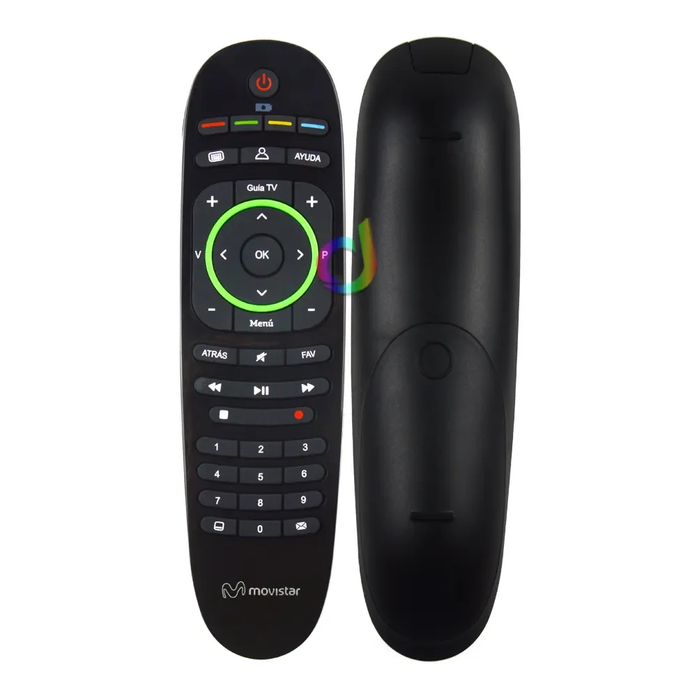 Mando a distancia original para decodificador MOVISTAR ZyXEL 2130S M-1920 ADB 5810 ADB 3800/380/v2 ADB 2840 Triwave 1420W (Telnet)