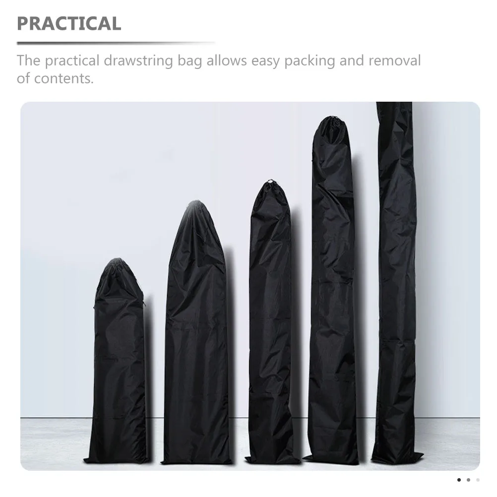 

2 Pcs Mat Storage Bag Straw Container for Sleeping along with Dustproof Large Bags Summer Holder Drawstring Bedding Pocket Sack