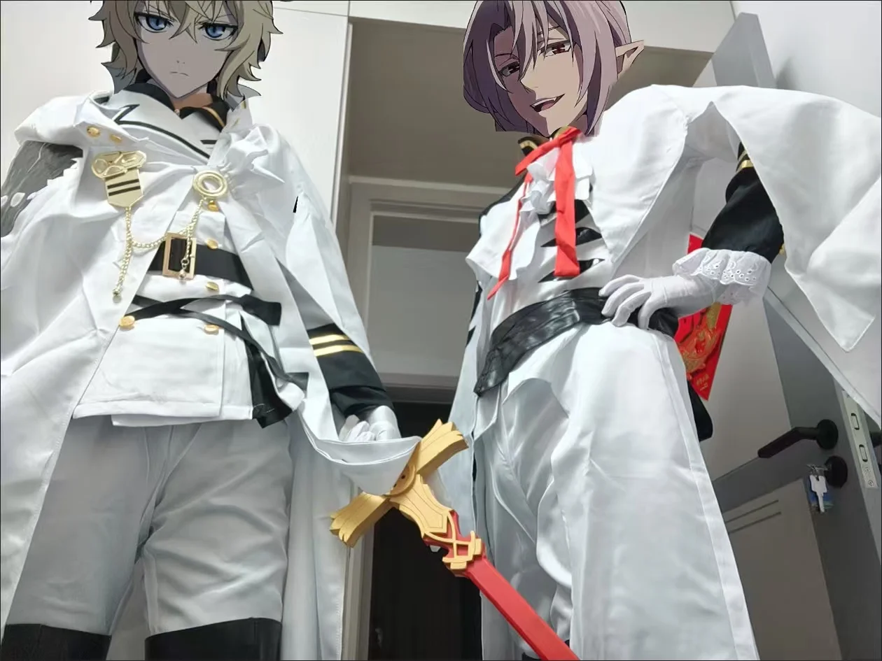 مجموعة كاملة من أزياء Seraph of the End التأثيرية - زي Ferid Bathory Anime Cos