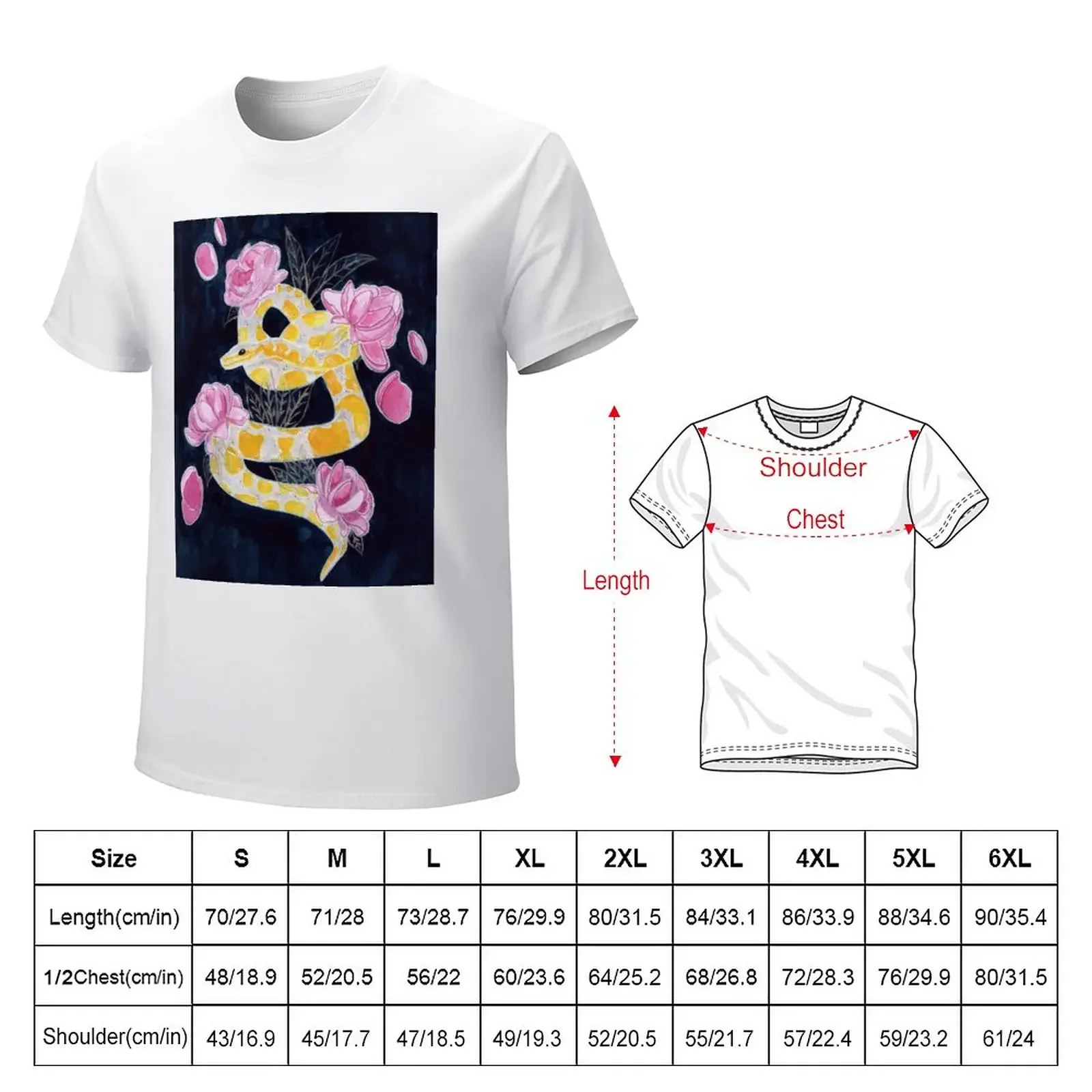 Ball-python - Banana T-Shirt Short sleeve tee animal prinfor boys funnys customizeds T-shirt men