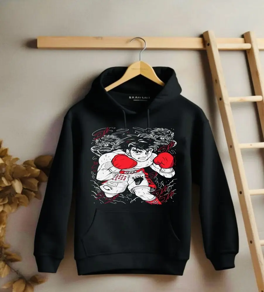 Boxing Gloves, Hajime No Ippo hoodie,Kamogawa Boxing Gym Hoodie, Ippo Makunouchi