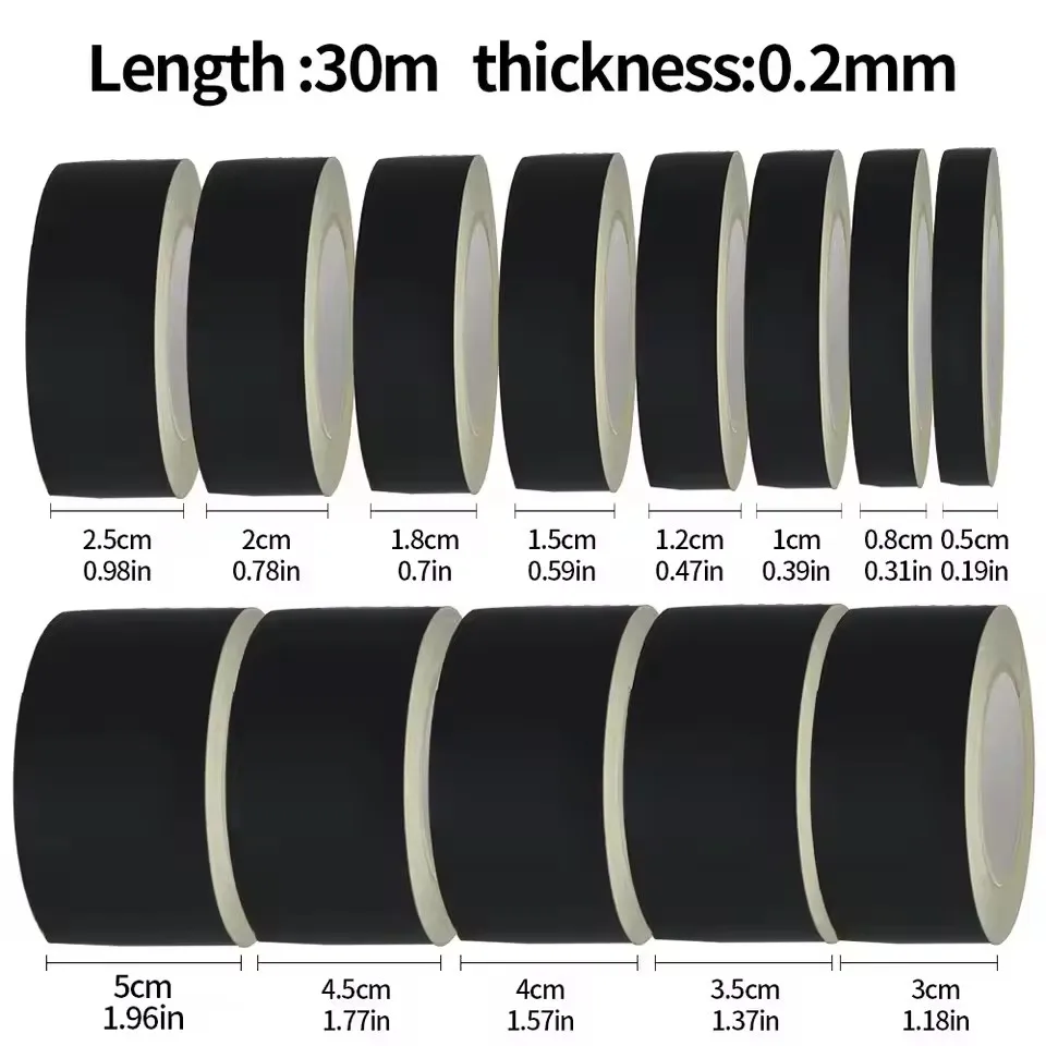 Black Acetate Tape, Acetate Insulation Cloth, Acetate Fiber Fabric Tape, High Temperature Resistance, Flame Retardant Insulation