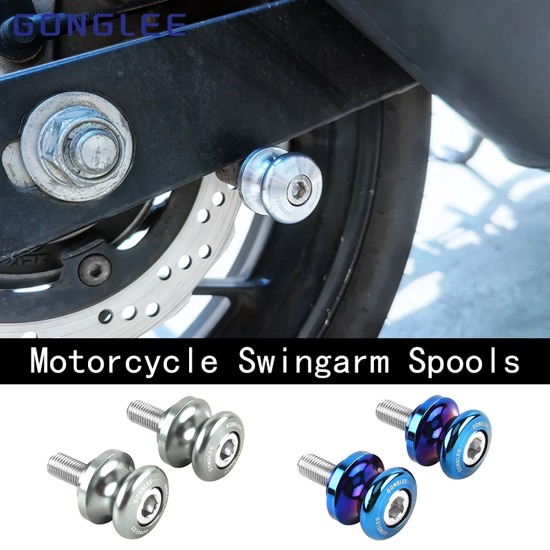 

Swingarm Spools for CFMOTO 250SR 450SR 500SR VOOM 675SR 675SS 450NK 675NK 800NK 700CLX 450MT 700MT 800MT 800MTX 650TRG 450CLC