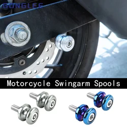 Swingarm Spools for CFMOTO 250SR 450SR 500SR VOOM 675SR 675SS 450NK 675NK 800NK 700CLX 450MT 700MT 800MT 800MTX 650TRG 450CLC