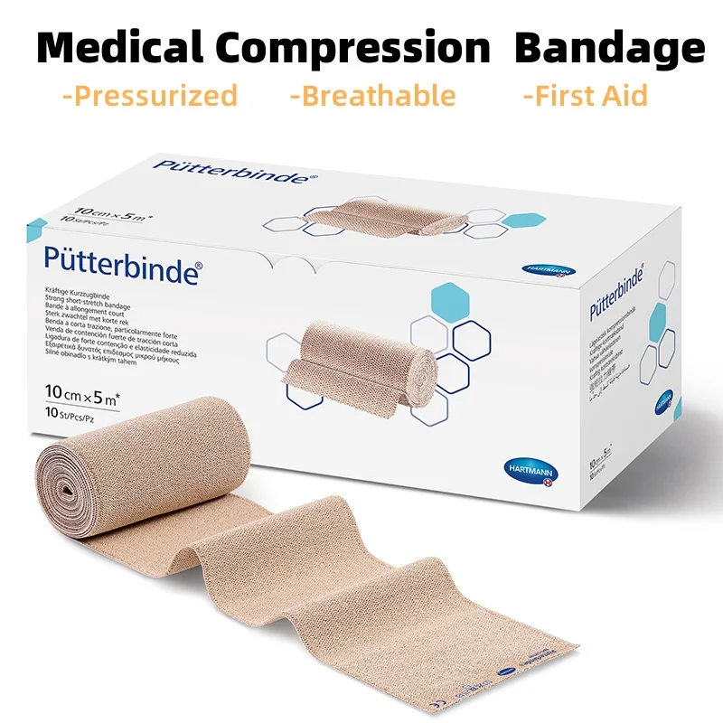 Putterbinde Elastic Medical Compression Bandage Pressurized Breathable Sports Bandage First Aid Bandages Measure Health Care