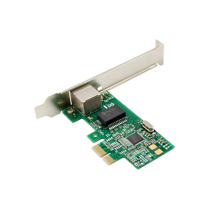 Parts for I210-T1PCIex1 computer desktop i210 chip gigabit network interface card single port server network interface card