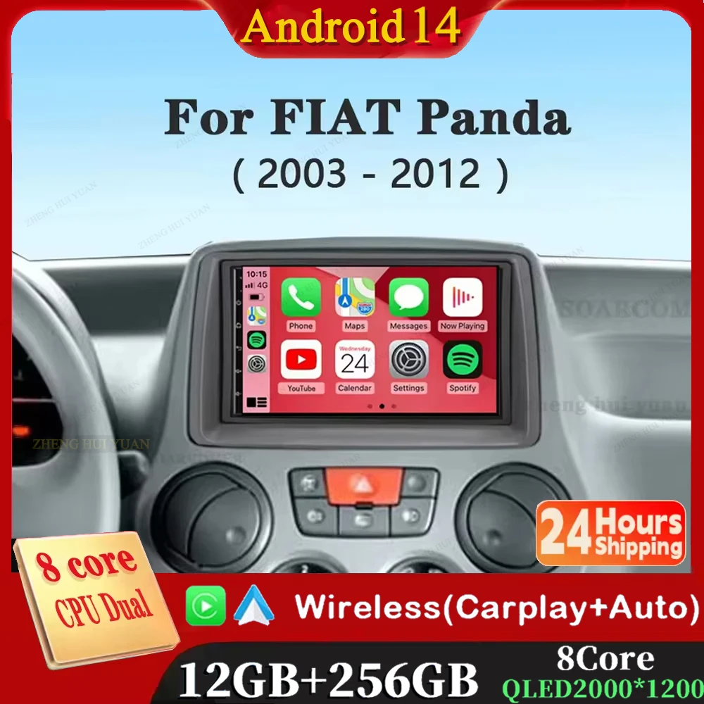 7" Android 14 Carpl… - image
