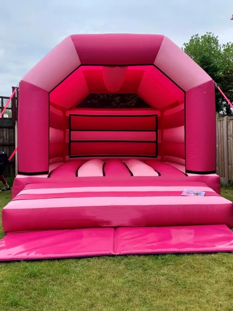 

Pink Inflatable Trampoline Inflatable Castle Toy Inexpensive And High Quality Customizable Color