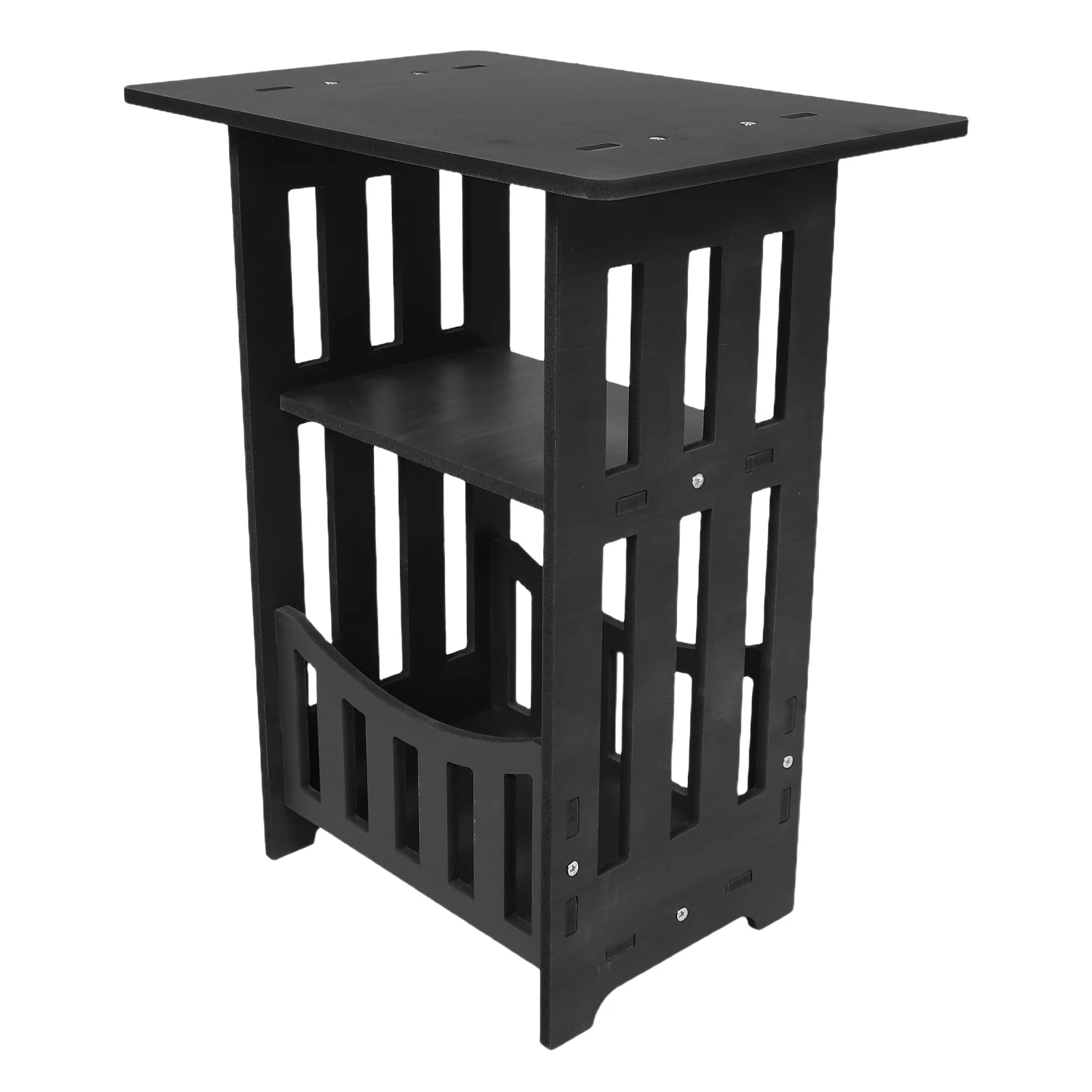 

3 Tier Small Narrow Side For Bedroom Living Room Sofa End Table Slim Bedside Nightstand Multi-Functional Mini Round Table Home