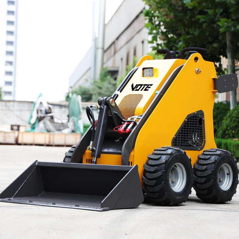 Imagem -06 - Mini Track Skid Steer Front End Mini Skid Steer Loader Agente de Biomassa Mini Skid Steer Loader Personalizado