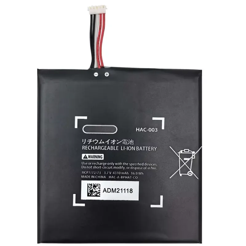 New Genuine HAC-003 HAC003 Rechargeable Battery For HAC 003 NS Switch Game Console HAC-001 4310mAh Batteries Fast Shipping