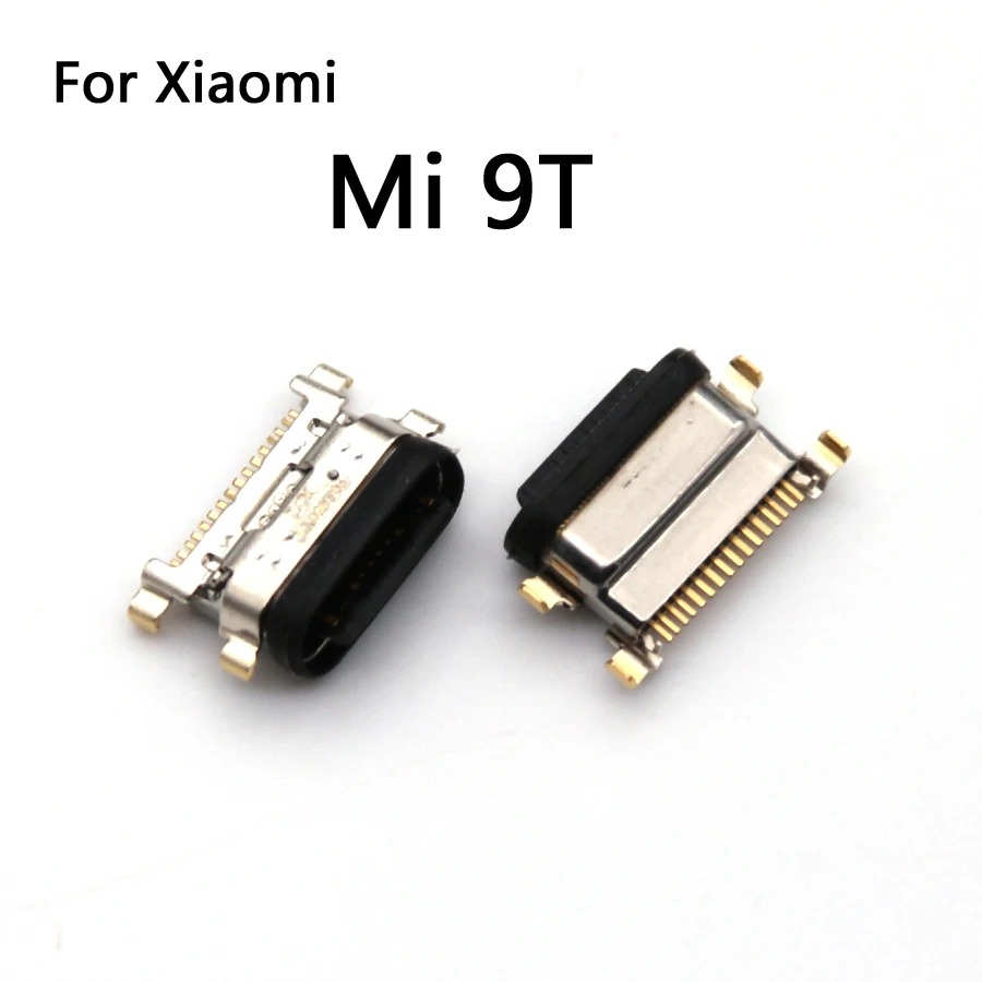 10 قطعة ل Xiaomi Mi 8 8SE 9 9SE 9T CC9 CC9E 10 10T Lite Pro USB شحن التوصيل ميناء USB موصل شاحن حوض الكابلات المرنة أجزاء