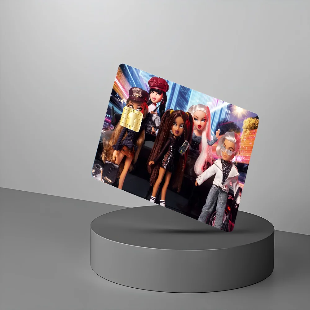 دمية جميلة B-Br-atzesDiy بطاقة الخصم الائتمانية ملصق حفلة ملصق الديكور مقاوم للماء رقاقة صغيرة بطاقة الجلد ملصق #6