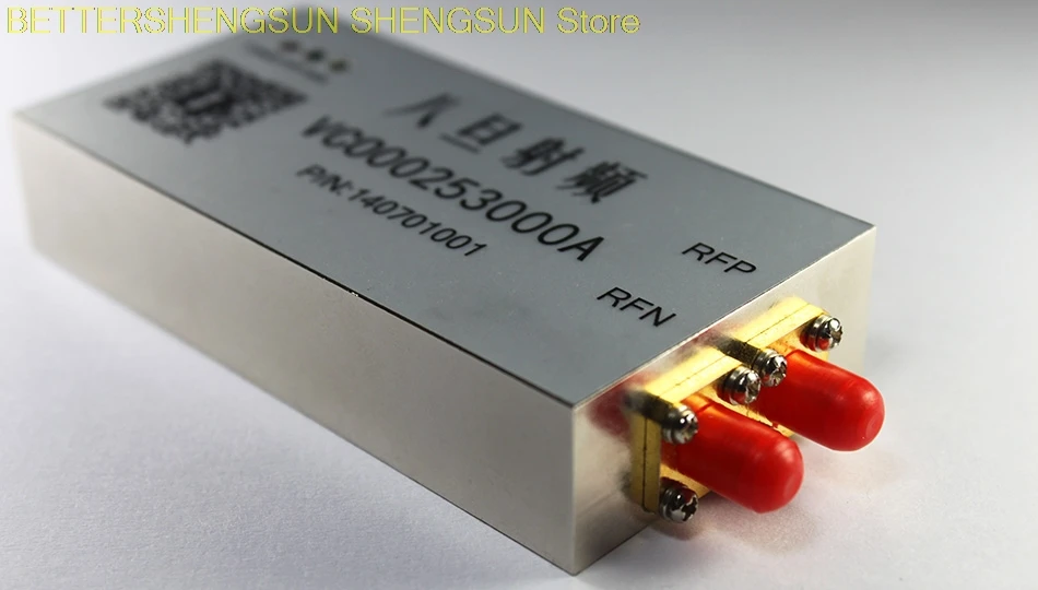 Broadband RF microwave frequency source VCO voltage controlled oscillator signal source DDS 25MHz-3000MHz sweep frequency source