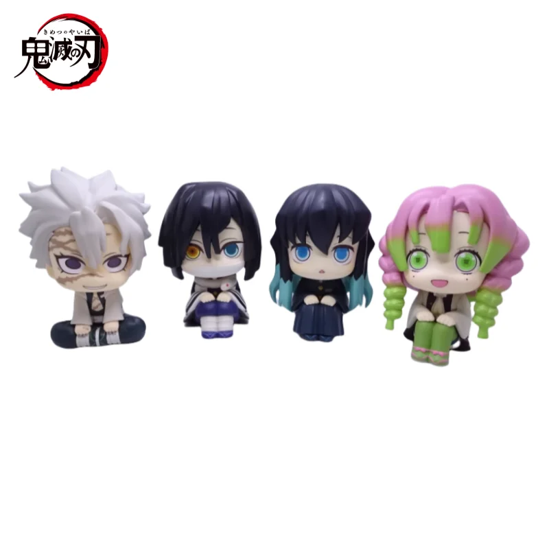 Demon Slayer Kanroji Mitsuri anime peripheral cartoon figures model creative desktop ornaments collection toys gifts wholesale