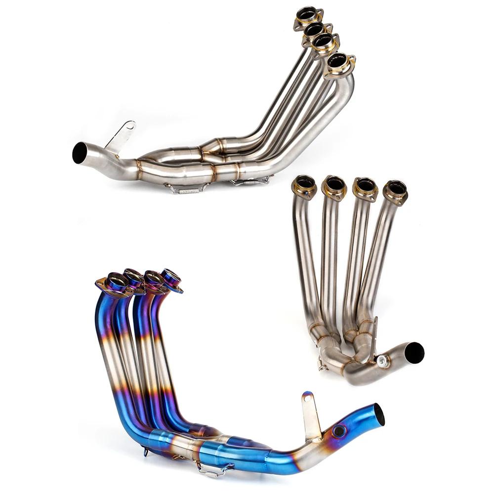 YZF R6 Motorcycle Exhaust Full Systems Pipe Fit Original Muffler Front Pipe Steel Header Pipe For Yamaha R6 2006 - 2016 Years