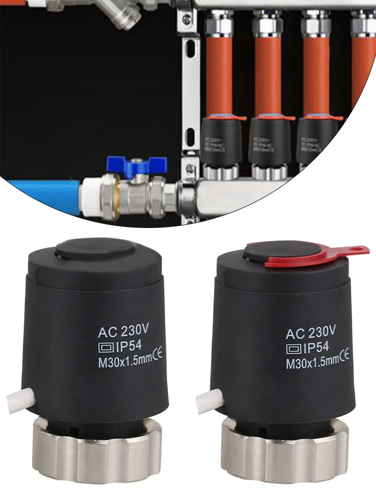 

Котел для отопления воды, коллектор для подогрева пола, термостатический привод, радиатор M30, 230 В переменного тока, 50 Гц, 110N, защита IP54