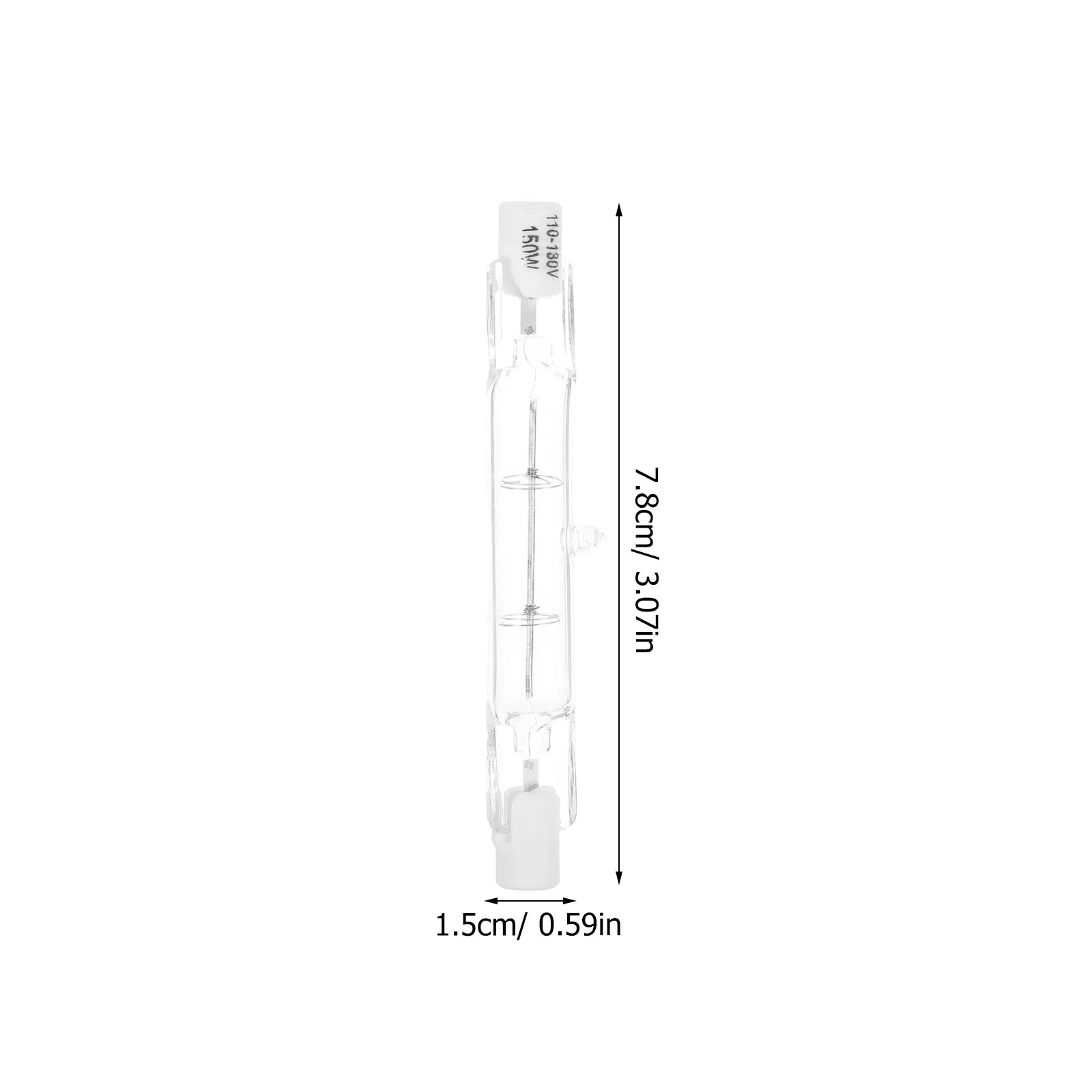 Adjustable Halogen Light Tube Output Long Lifespan Multi Use for Business Workplace Home Lighting Replaceable Bulb