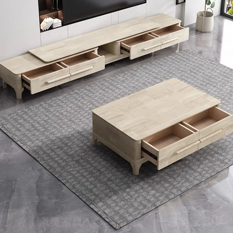 

Retro Living Room Tv Stands Shelf Display Drawers Aesthetic Minimalist Tv Table Designer Universal Archivadores Salon Furniture