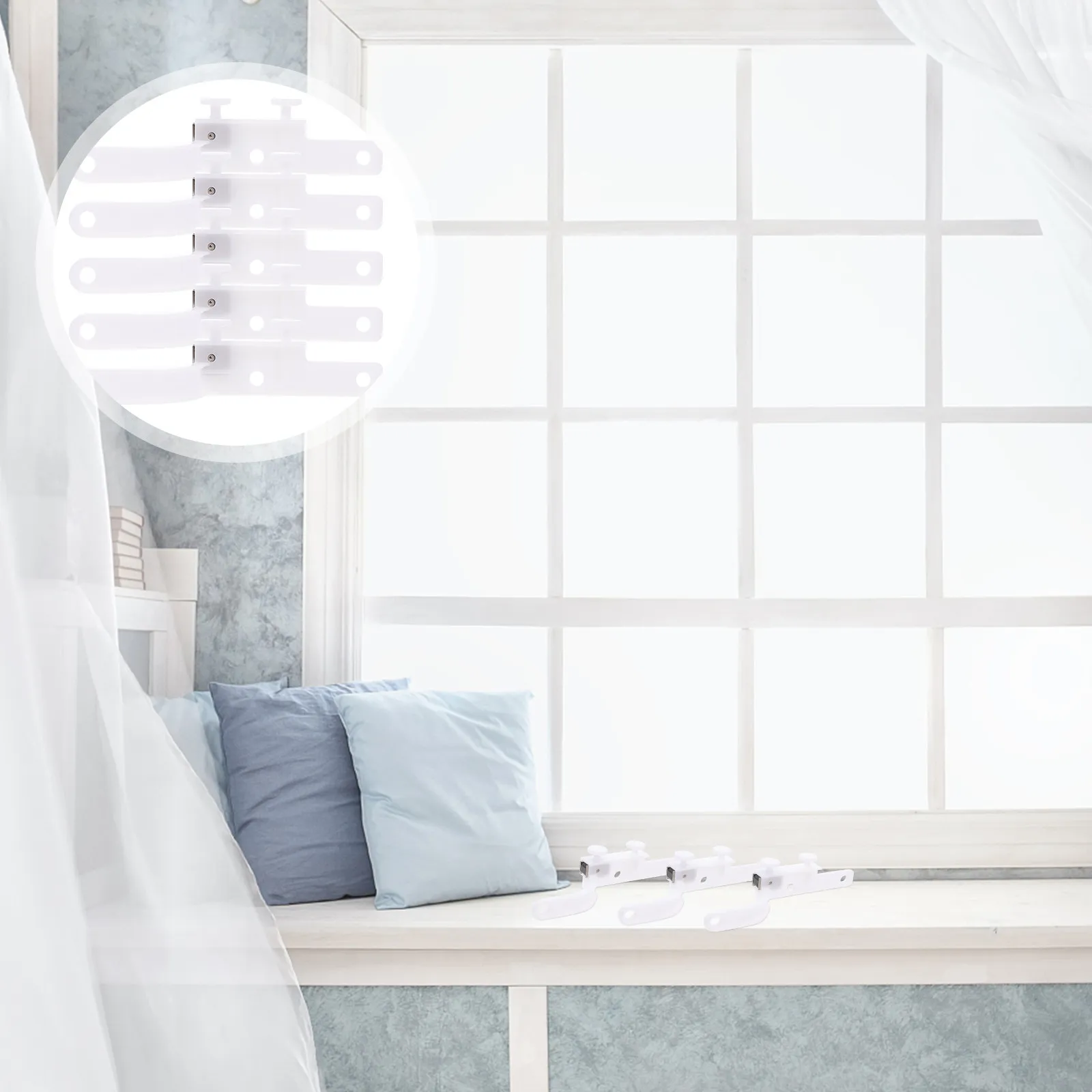 

5 пар электрических роликов для карнизов, изогнутые, для окон, спален, офисов, аксессуары для штор, скользящие колесики