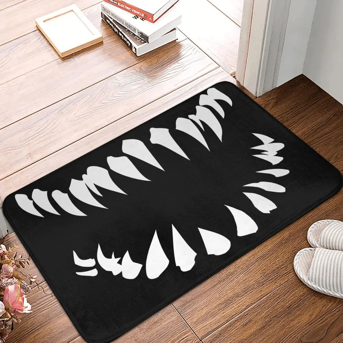 Marvel Venom Non-slip Doormat Bath Mat Teeth Balcony Carpet Welcome Rug Indoor Decorative