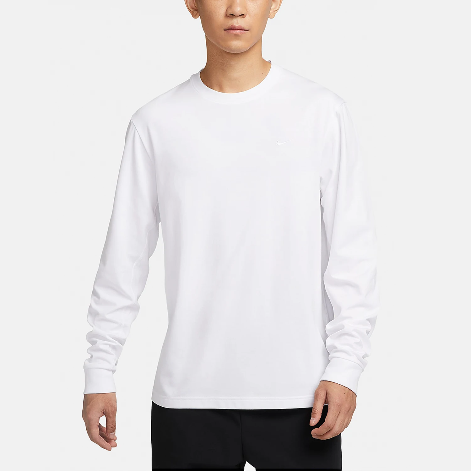 

Nike Official Winter New Men's Long Sleeve Knit Round Neck T-Shirt FB8586-100