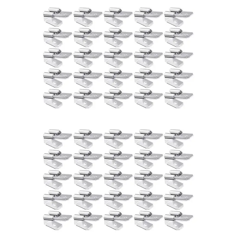 AB46-50 Pcs Double Piggyback Spade Connectors,Female Male Quick Disconnect Piggyback Spade Crimp Terminals Assortment Kit