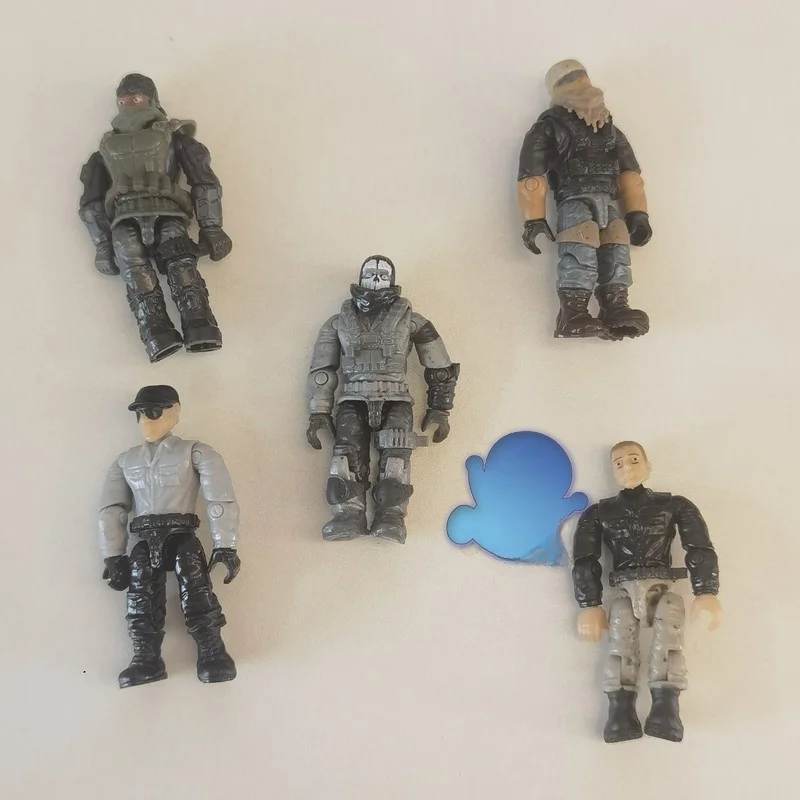 Mega Bloks Biochemical Sniping Ghost Gatling Piece Minifigure Call of Duty Black Ops Advanced Bloques de Construcción Juguete...
