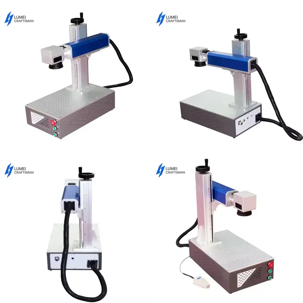 

China Engraving Machine Steel Metal Cutting Machine Fiber Marking Machine 20w30w50w