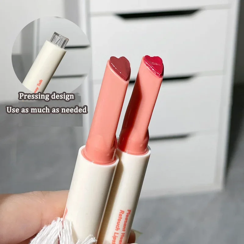 Nude Rose Love Lipstick Mirror Water Honey Solid Lip Glaze Waterproof Non-stick Cup Hydrating Plumping Korean Makeup Cosmestics