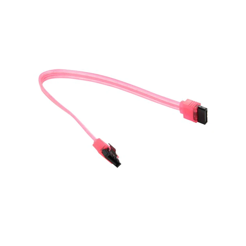 Cavo dati 5 pezzi da 90 gradi a 180 gradi SATA III 6 Gb/s con chiusura, 15cm o 25cm UV rosso, blu, verde