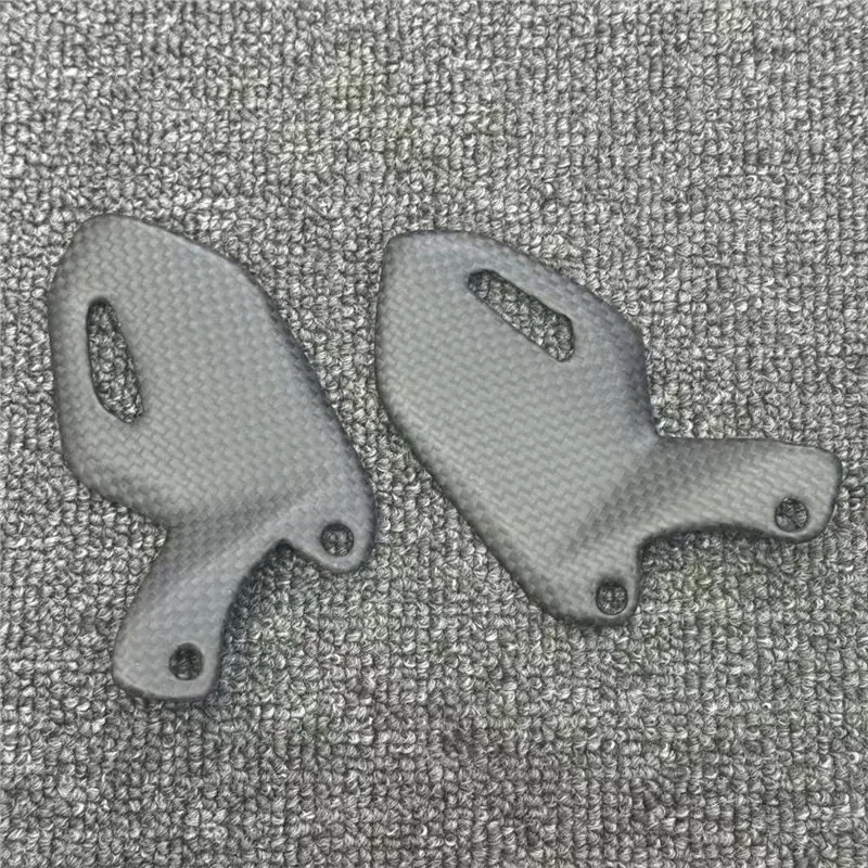 ل DUCATI DesertX Desert-X 2022 2023 2024 2025 كعب الحرس حامي 100% ألياف الكربون القدم الجناح Rearset موتو اكسسوارات