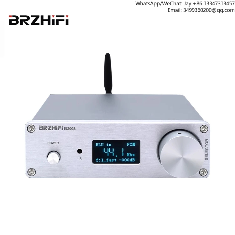 

Мини-усилитель для автомобиля, двухъядерный ES9038, DSD512, USB, BT5.0, LDAC, автомобильный и домашний Hi-Fi декодер